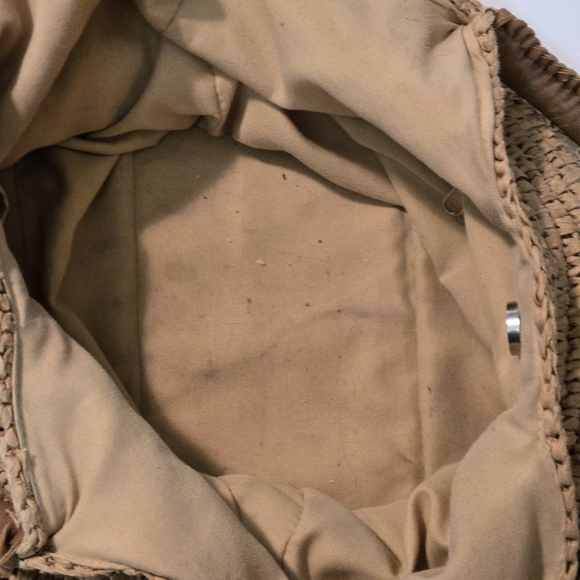 Tommy Bahama Woven Straw Tote Bag With Tassel - Picture 8 of 13